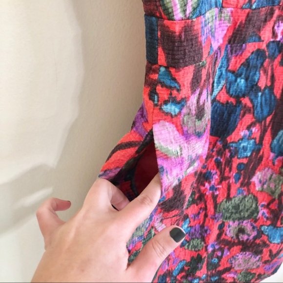 J. Crew Silk Blend Floral Sheath Dress - Picture 5 of 6